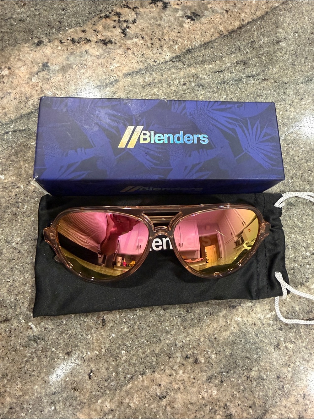 Blenders Eyewear Skyway Candy Cove Pink Polarized Sunglasses